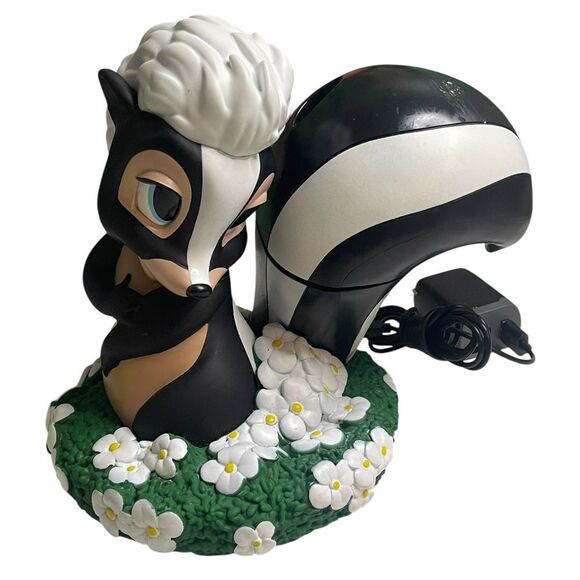 Disney Parks Skunk Petunia Flower Diffuser Bambi TESTED/ WORKING - Picture 1 of 15